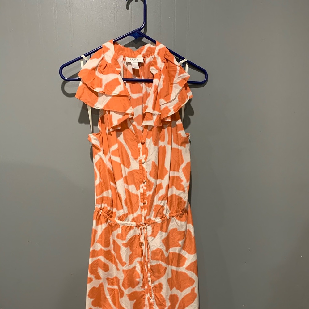 Ann Taylor LOFT 100% Silk Dress - Picture 3 of 4